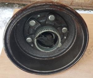 Ступица задняя Газель с АВС в сборе с барабаном