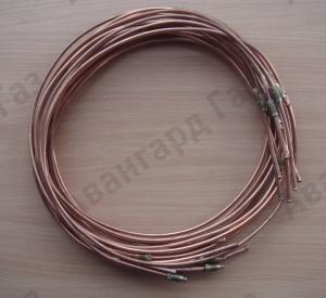 Трубка тормозная Волга задняя  правая 125 см