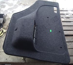 Обшивка дверей Газель завод к-т черная