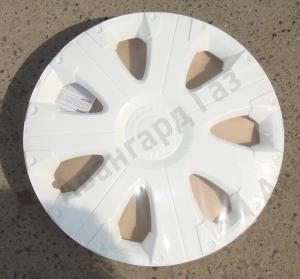 Колпаки R-16 Газель Мекадор белые задние 2 шт