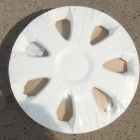 Колпаки R-16 Газель Мекадор белые задние 2 шт